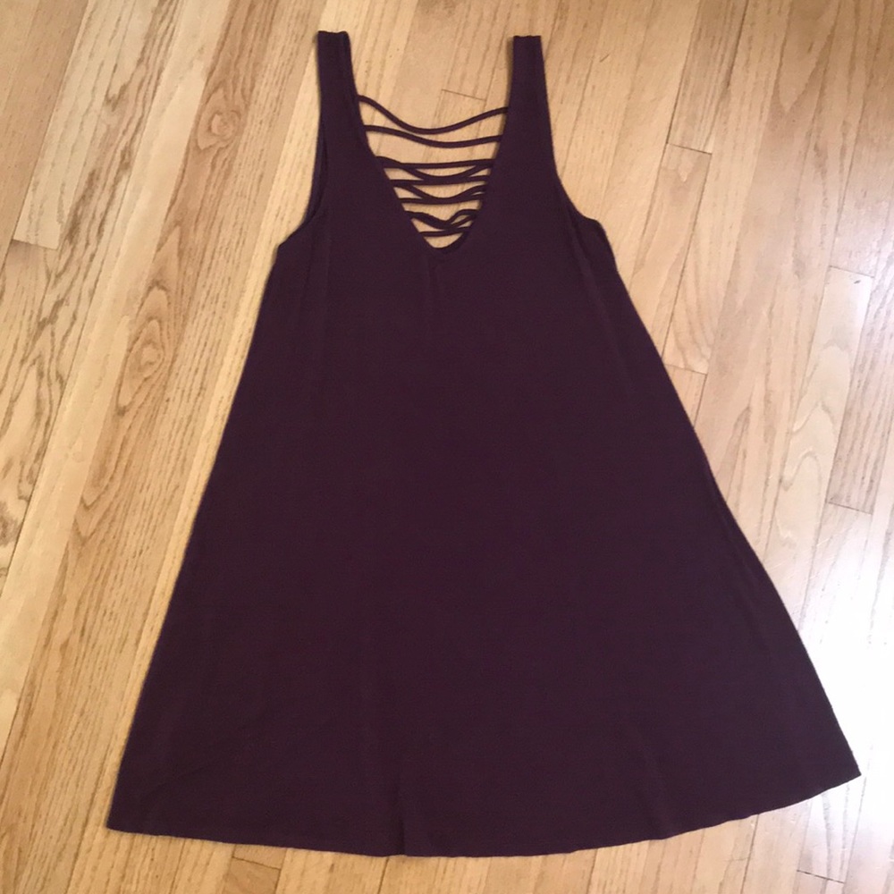 Deep Maroon dress from Socialite